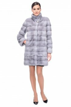 Норковая шуба Шубы из норки Артикул: Т1578 вид спереди